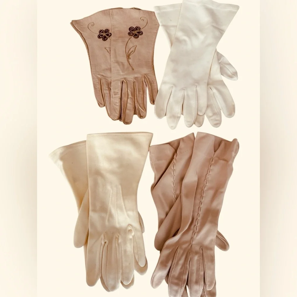 Bundle Vintage Ladies Gloves